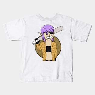 Loki in majima’s outfit Kids T-Shirt